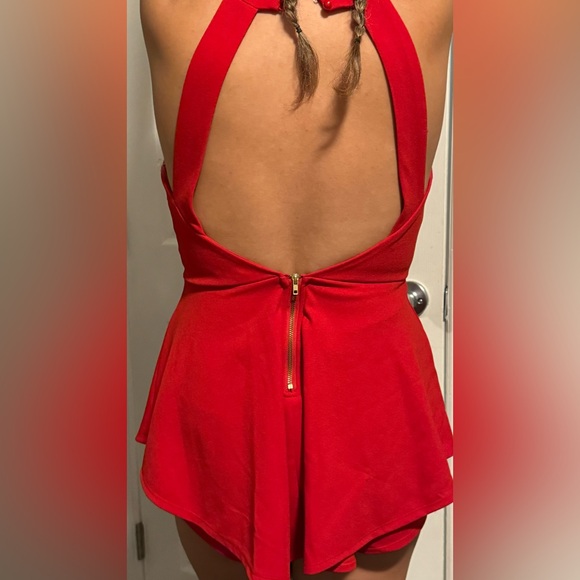 Dressy romper - size Medium w/ tags - Picture 3 of 5